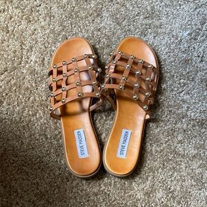 Brown steve madden sandals